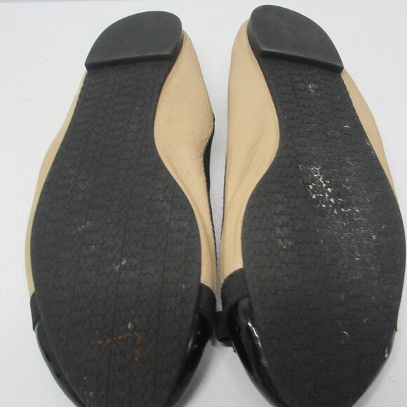 Black & Beige Michael Kors Dixie Ballet Flats in Size 8M - Picture 6 of 6